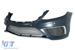 Body Kit Carrozzeria per Mercedes Classe S W222 2013-06.2017 Paraurti anteriore posteriore S65 Design-image-6100763