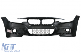 Body Kit Diffusore Uscita sinistra per BMW Serie 3 F30 2011-2019 M-Performance Look-image-6077495