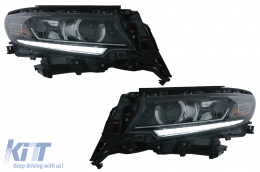 Body Kit Facelift per TOYOTA Land Cruiser Prado FJ150 Look Retrofit da 10+ a 18+-image-6042436