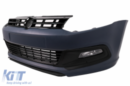 Body Kit Fari Fanali posteriori LED Dynamic per VW Polo 6R 09-17 Paraurti Minigonne laterali-image-6043325