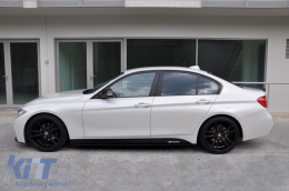 Body Kit für BMW 3er F30 11+ Stoßstange Auspuffspitzen M-Performance Look-image-6074436