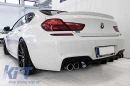 Body Kit für BMW 6er F06 Grand Coupé 11-17 Stoßstangen Kotflügel Seitenschweller M6 Look-image-6024365