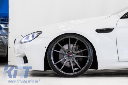 Body Kit für BMW 6er F06 Grand Coupé 11-17 Stoßstangen Kotflügel Seitenschweller M6 Look-image-6024367