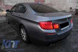 Body Kit für BMW F10 5er 11-14 Stoßstange Seitenschweller Nebelscheinwerfer M-Technik Look-image-6084703