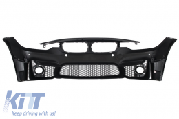 Body Kit für BMW F30 11-19 Stoßstange Auspuffspitzen Carbon EVO II M3 CS Design-image-6061560