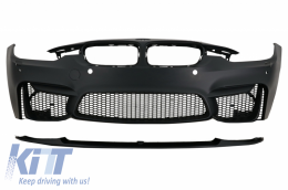 Body Kit für BMW F30 11-19 Stoßstange Auspuffspitzen Carbon EVO II M3 CS Style-image-6061617