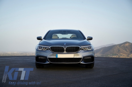 Body Kit für BMW G30 17-2019 Stoßstange Seitenschweller M-Tech Look ohne Distronic-image-6060482