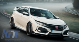 Body Kit für Honda Civic MK10 FC FK 16+ Limo Typ R Look Stoßstange Gitter Auspuff-image-6032203