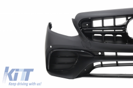 Body Kit für Mercedes E W213 16-19 E63 Look Stoßstange Seitenschweller Gitter-image-6048576