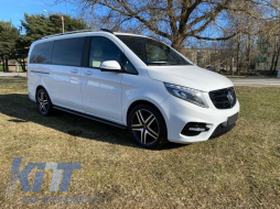 Body Kit für Mercedes V-Klasse W447 14-03.2019 Stoßstange seitengitter LED-Tagfahrlicht-image-6026357