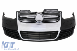 Body Kit für VW Golf V 5 2005-2007 Stoßstange Gitter R32 Design-image-6099306