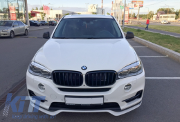 Body Kit Front Bumper Lip and Air Diffuser suitable for BMW X5 F15 (2014-2018) Aero Package M Design-image-6031313