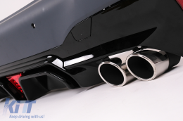 Body Kit Hood per BMW Serie 5 F10 10-17 Conversione in G30 LCI M5 Design Parafanghi-image-6100695