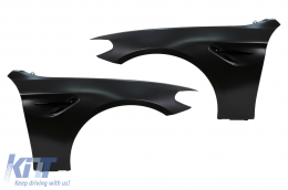 Body Kit Hood per BMW Serie 5 F10 10-17 Conversione in G30 LCI M5 Design Parafanghi-image-6100711