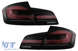 Body Kit Hood per BMW Serie 5 F10 10-17 Conversione in G30 LCI M5 Design Parafanghi-image-6100727