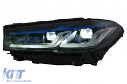 Body Kit Hood per BMW Serie 5 F10 10-17 Conversione in G30 LCI M5 Design Parafanghi-image-6100738