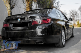 Body Kit Labbro anteriore Diffusore per BMW 5 F10 2011-2014 M-Performance Look-image-6077349