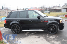 Body Kit Land Range Rover Sport L320 Facelift (2009-2013) Autobiography dizájn fekete / piros rács-image-6086396