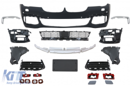 Body Kit lökhárító BMW 7 G11 G12 2015-2019 M-Technik dizájn -image-6094324