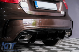 Body Kit Mercedes A-Class W176 (2012-2018) modellekhez, A45 Dizájn, Spoiler Splitterek -image-6101482