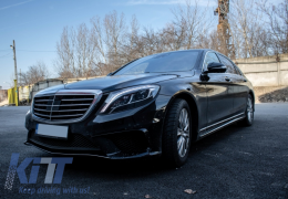 Body Kit подходящ за MERCEDES Benz W222 S-Class (2013-06.2017) S63 S65 Дизайн-image-6041765