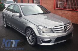 Body kit Mercedes C-osztály W204 (2007-2015) C63 facelift kinézet -image-6093677