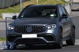 
Body kit Mercedes GLC SUV Facelift X253 (2020-tól) modellekhez, GLC63 Dizájn, króm-image-6081886