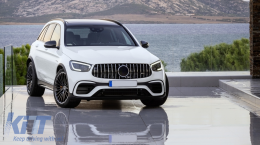 Body Kit Mercedes GLC SUV Facelift X253 (2020-tól) GLC63 dizájn króm-image-6097018