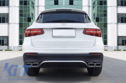 
Body kit MERCEDES GLC X253 SUV 15-07.19 modellekhez, lökhárító, kipufogóvég, fellépő-image-6106895