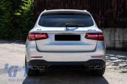 
Body kit Mercedes GLC X253 SUV 15-07.19 modellekhez, GLC63 dizájn, lökhárító, fellépők-image-6053662