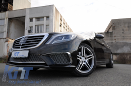 Body Kit подходящ за Mercedes S-Class W222 (2013-06.2017) S65 Дизайн-image-5988564