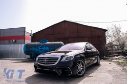 Body Kit подходящ за Mercedes S-Class W222 Facelift (2013-06.2017) S63 Дизайн-image-6092633