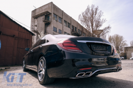 Body Kit подходящ за Mercedes S-Class W222 Facelift (2013-06.2017) S63 Дизайн-image-6092637