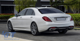 Body Kit подходящ за Mercedes S-Class W222 Facelift (2013-06.2017) S450 Дизайн-image-6086073