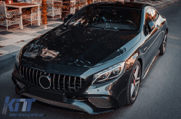 Body kit Mercedes S-osztály Coupe C217 Sport Line (2015-2021) S65 dizájn -image-6095386