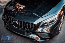 Body kit Mercedes S-osztály Coupe C217 Sport Line (2015-2021) S65 dizájn -image-6095389