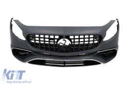 Body Kit Mercedes S-osztály Coupe C217 Sport Line (2015-2021) S65 dizájn -image-6096610