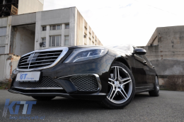 Body Kit Mercedes S-osztály W222 (2013-2017.06) modellekhez, S65 dizájn-image-6100765