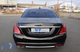 Body Kit Mercedes S-osztály W222 (2013-2017.06) modellekhez, S65 dizájn-image-6100766