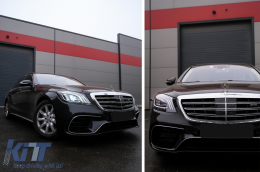 Body Kit Mercedes S-osztály W222 facelift (2013-2017.06) S63 Dizájn-image-6096420