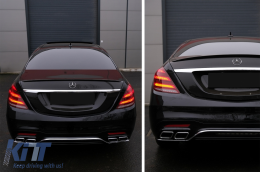 Body Kit Mercedes S-osztály W222 facelift (2013-2017.06) S63 Dizájn-image-6096421