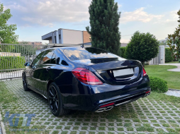 
Body kit MERCEDES W222 S-osztály 13-17 modellekhez, lökhárító és kipufogóvég, S63 Dizájn-image-6094711