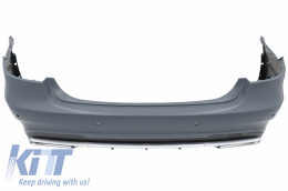 Body Kit Paraurti per Mercedes W212 Facelift 13-16 E63 Look Scarico Minigonne-image-6061242