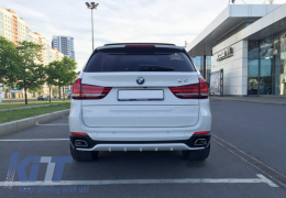 Body Kit Pare-chocs avant Lèvre Diffuseur pour BMW X5 F15 2014-2018 Aero Package M Look-image-6031316