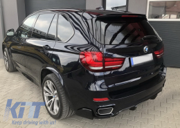 Body Kit pare-chocs lèvre pour BMW X5 F15 14-18 Diffuseur Aero M Technik Sport-image-6047743