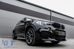 Body Kit pare-chocs lèvre pour BMW X5 F15 14-18 Diffuseur Aero M Technik Sport-image-6072597