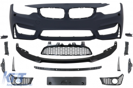 Body Kit per BMW 4 F32 F33 13+ M4 Look Coupé Cabrio con Housing per Fendinebbia-image-6074356