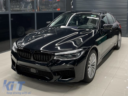 Body Kit per BMW 5 G30 2017-2019 Paraurti Scarico Silenziatore Punte Cromo M5 Look-image-6089776