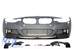 Body Kit per BMW F30 11+ Paraurti Fendinebbia Minigonne M-Performance Design--image-45380