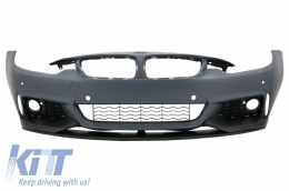 Body Kit per BMW F32 Coupé 13+ M-Performance Look Spoiler bagagliaio Nero lucido-image-6062789